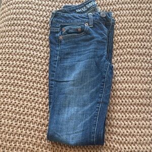 American Eagle Women's Classic Blue high Rise Skinny Jeans